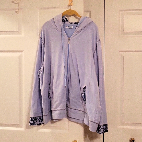 NYL Velour Hoodie - Picture 1 of 6